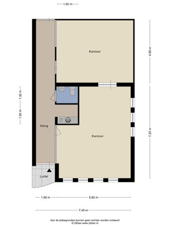 Floorplan - Kuiper 9A, 5521 DG Eersel