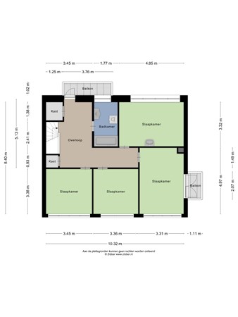 Floorplan - Markt 8, 5541 EA Reusel
