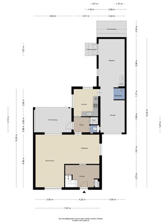 Floorplan - Beatrixlaan 6, 5531 HB Bladel