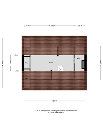 Floorplan - Beatrixlaan 6, 5531 HB Bladel