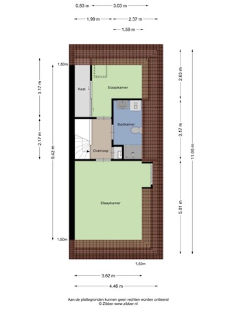 Floorplan - Lensheuvel 1H, 5541 BA Reusel