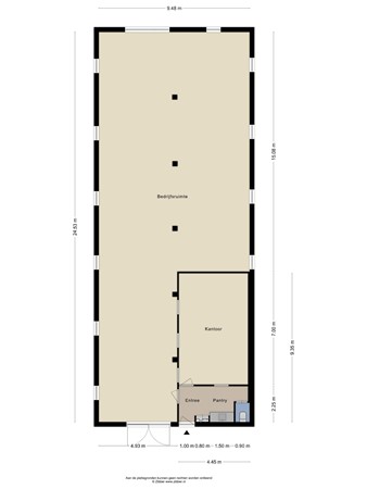 Floorplan - Lindenstraat 4, 5527 HN Hapert