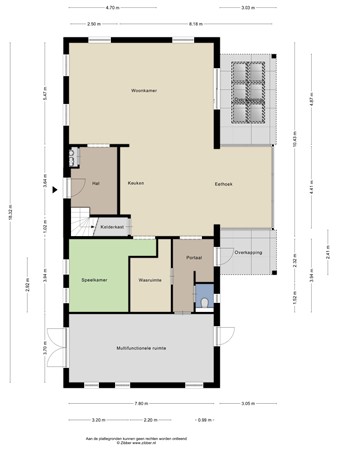 Floorplan - Donk 8, 5512 NK Vessem