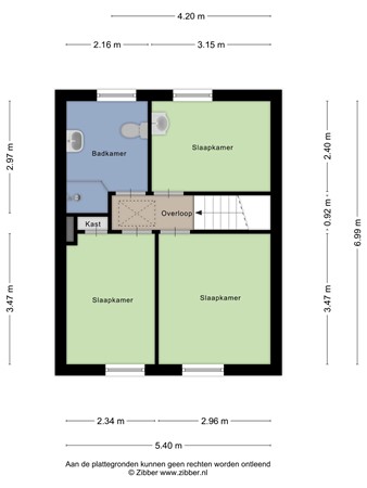 Floorplan - Hofstad 21, 5531 GB Bladel