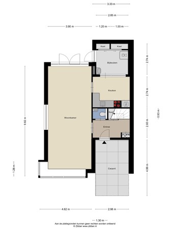 Floorplan - Haagwinde 14, 5531 KG Bladel