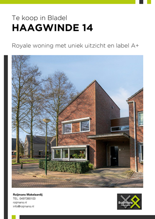 Brochure preview - Haagwinde 14, 5531 KG BLADEL (1)