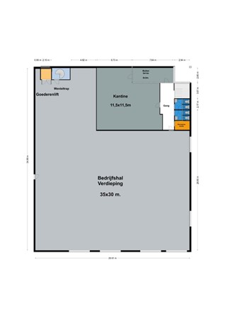 Floorplan - Raambrug 20, 5531 AG Bladel