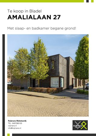 Brochure preview - Amalialaan 27, 5531 JJ BLADEL (1)