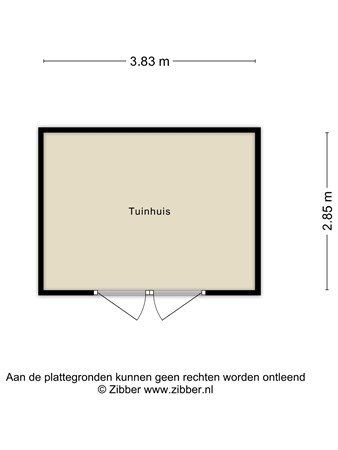 Floorplan - Sportparkstraat 12, 5531 AP Bladel