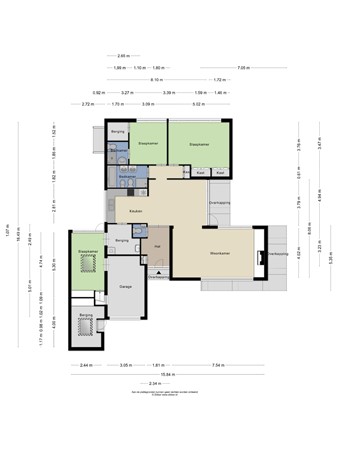 Floorplan - Veilig Oord 18, 5531 XA Bladel