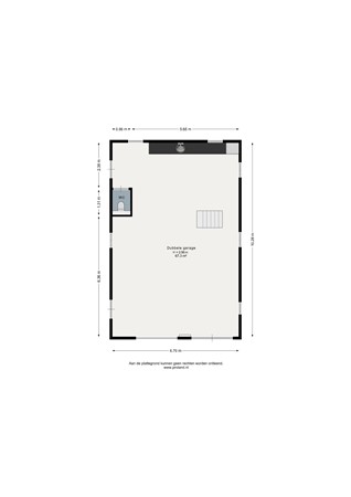 Floorplan - Jan Smuldersstraat 37A, 5512 AW Vessem