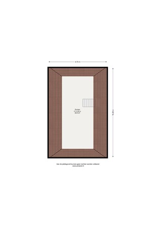 Floorplan - Jan Smuldersstraat 37A, 5512 AW Vessem