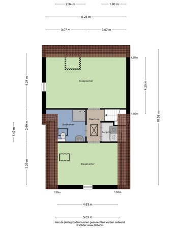 Floorplan - Gindrapassage 19, 5531 CP Bladel