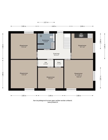 Floorplan - Draaiboom 51, 5094 CB Lage Mierde