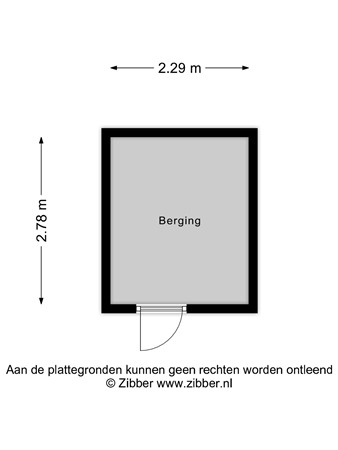 Floorplan - Gerda Brautigamsingel 92, 2331 SP Leiden