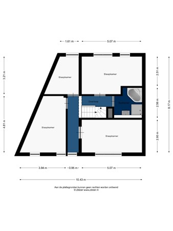 Floorplan - Heintje Davidsweg 69, 2331 KN Leiden