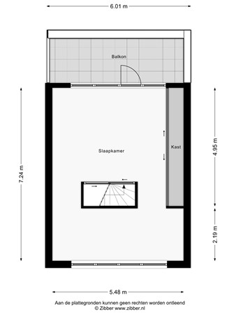 Floorplan - Magda de Haasstraat 3, 2331 BK Leiden