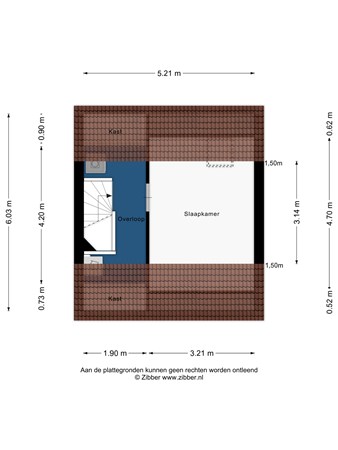 Floorplan - Truus van Lierpad 10, 2331 GL Leiden