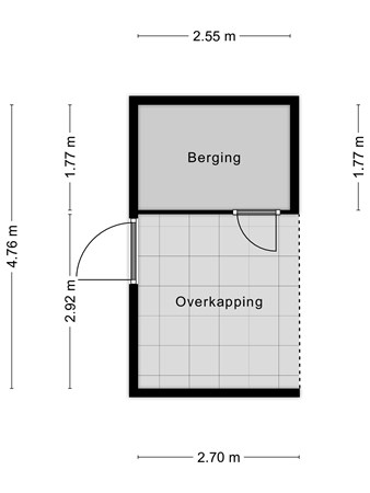 Floorplan - Esther de Boer-van Rijkstraat 33, 2331 HH Leiden