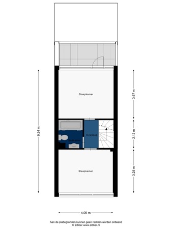 Floorplan - Beukenrode 48, 2317 BH Leiden