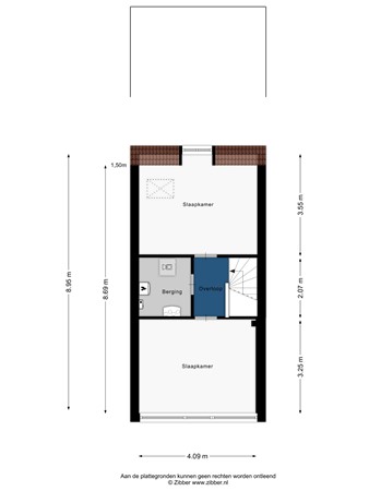 Floorplan - Beukenrode 48, 2317 BH Leiden