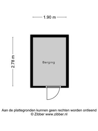 Floorplan - Ananasweg 80, 2321 DC Leiden