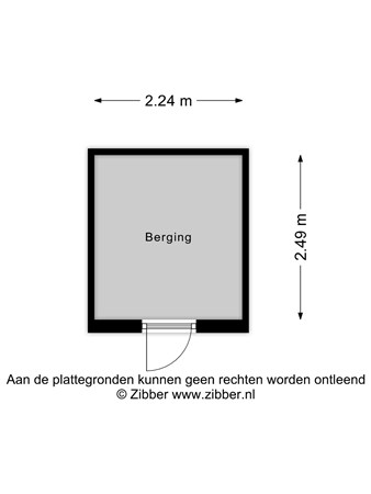 Floorplan - Anne Frankweg 9, 2331 CH Leiden