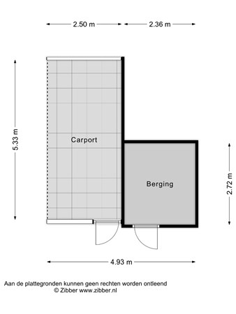 Floorplan - Venneperweg 270, 2153 AE Nieuw-Vennep