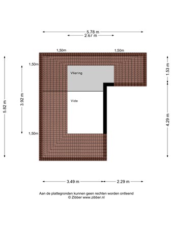 Floorplan - Maarten Kruytstraat 8, 2202 GX Noordwijk