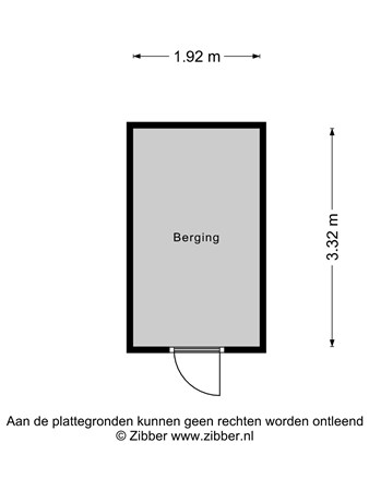 Floorplan - Mary Zeldenrustweg 24, 2331 ND Leiden