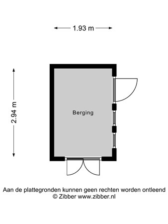 Floorplan - Magda de Haasstraat 5, 2331 BK Leiden