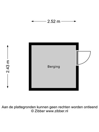 Floorplan - Magda de Haasstraat 5, 2331 BK Leiden