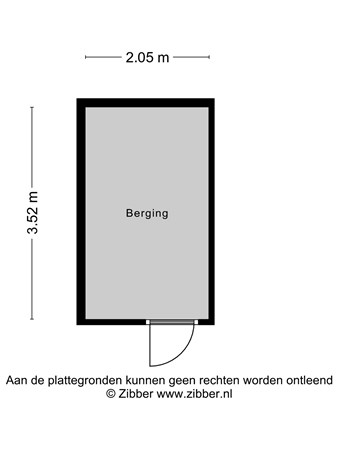 Floorplan - Topaaslaan 20, 2332 JC Leiden