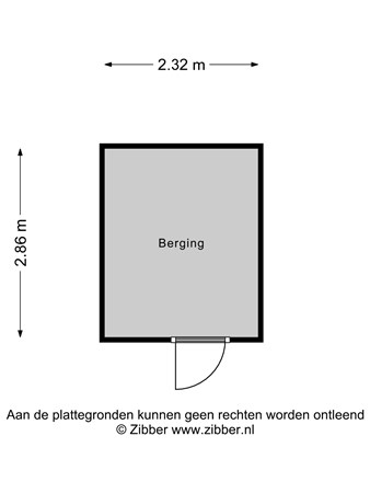 Floorplan - Harriët Freezersingel 8, 2331 SC Leiden