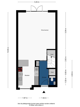 Floorplan - Sterreschans 651, 2342 BR Oegstgeest