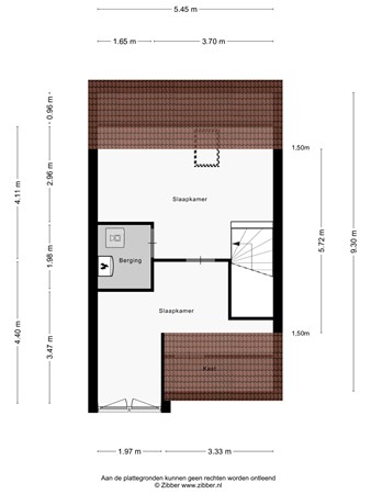 Floorplan - Sterreschans 651, 2342 BR Oegstgeest