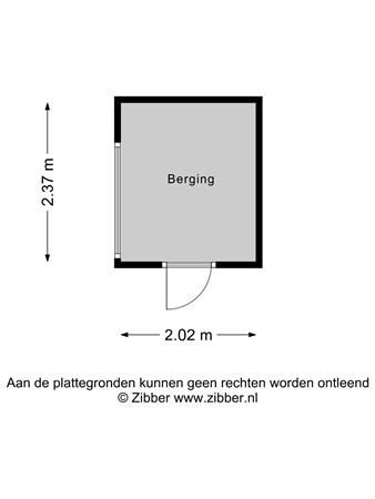 Floorplan - Haagplein 65, 2311 AE Leiden