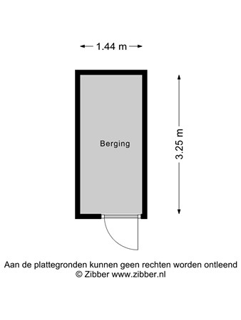 Floorplan - Mies Ruthplaats 20, 2331 RJ Leiden