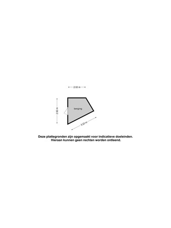 Floorplan - Oude Rijnsburgerweg 94, 2342 BC Oegstgeest