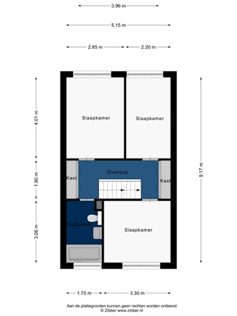 Floorplan - Guurtje Riemenshof 3, 2331 SH Leiden