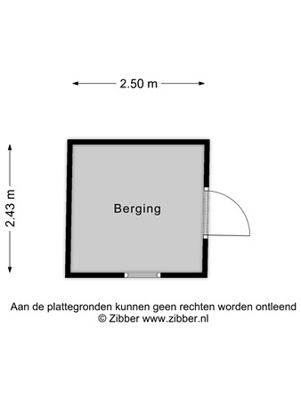 Floorplan - Guurtje Riemenshof 3, 2331 SH Leiden