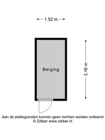 Floorplan - Vijf Meilaan 158, 2321 RP Leiden