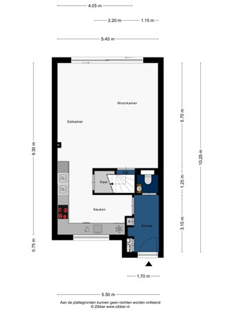 Floorplan - Louise Hardenbergsingel 11, 2331 BM Leiden