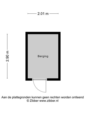 Floorplan - Vennemeerstraat 12, 2334 DE Leiden