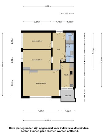 Floorplan - Burggravenlaan 164, 2313 JA Leiden