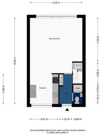 Floorplan - Rie Cramerlaan 3, 2331 LA Leiden