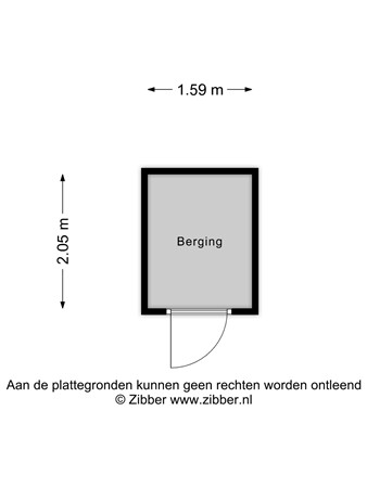 Floorplan - Neptunuskade 97, 2314 CM Leiden