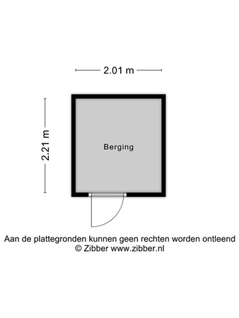 Floorplan - Van Hillepad 10, 2331 ET Leiden