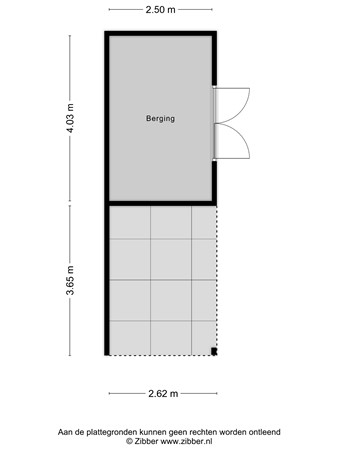 Floorplan - Rijndijk 142, 2331 AJ Leiden