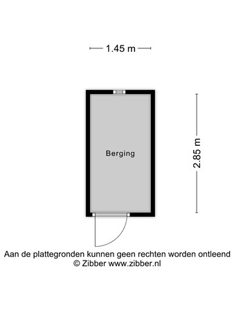 Floorplan - Clara Visserplaats 64, 2331 BP Leiden